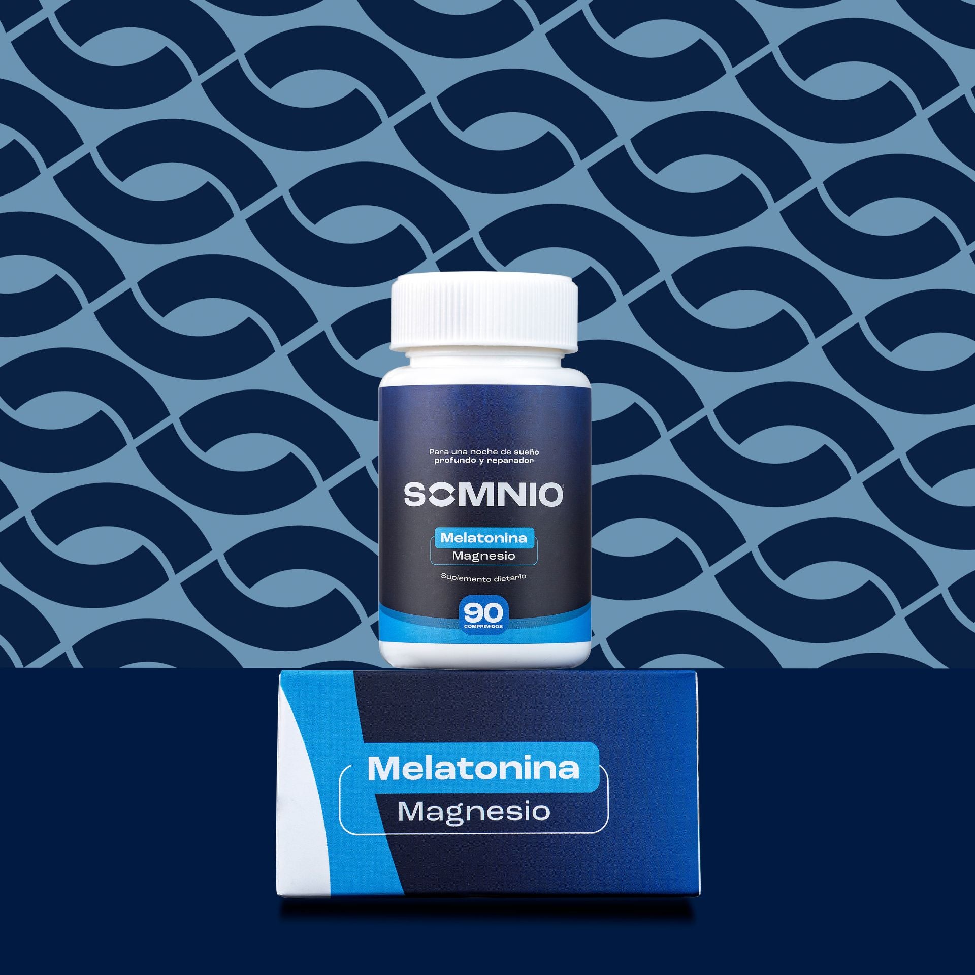 90 comprimidos melatonina + magnesio
