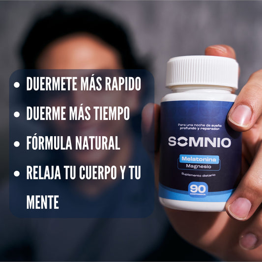 90 comprimidos melatonina + magnesio