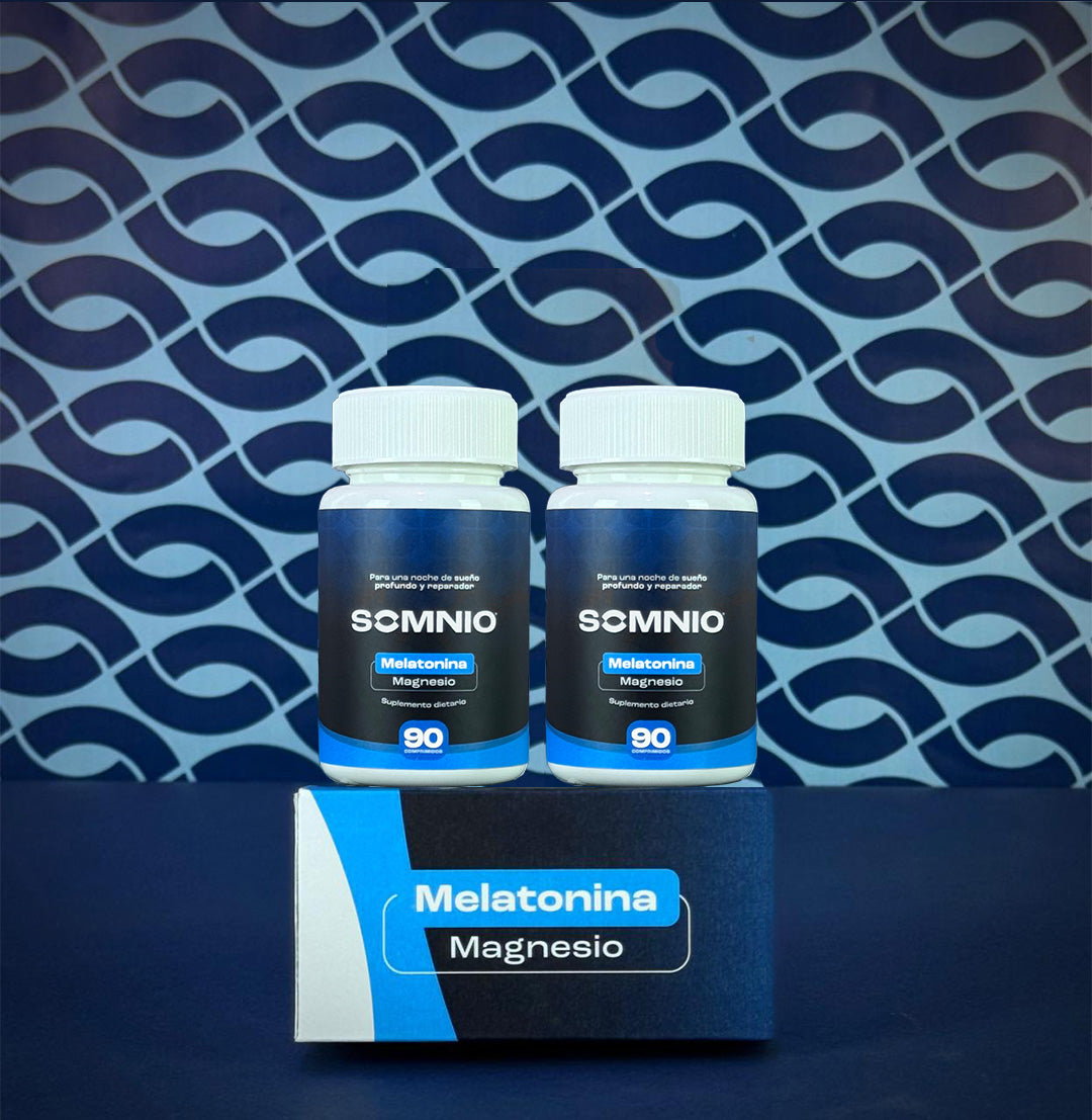 2x 90 comprimidos melatonina + magnesio
